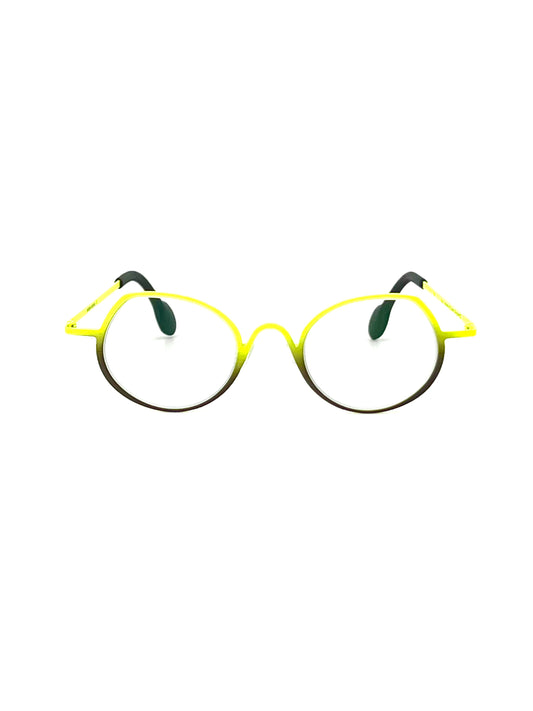 Constantia, giallo fluo, marrone testa di moro