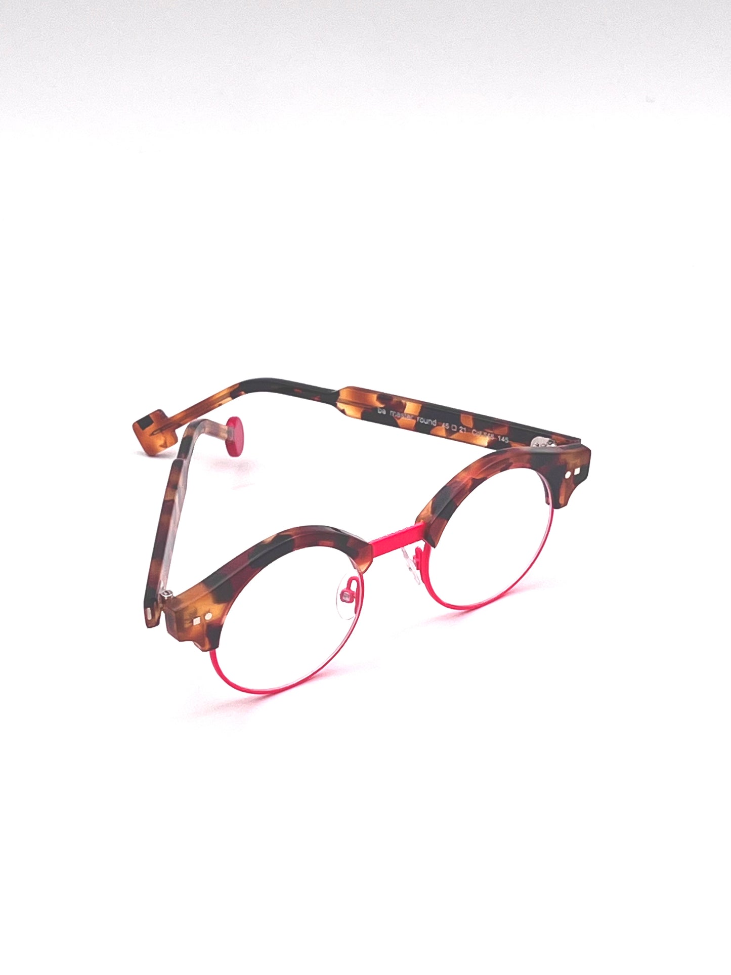 Sabine be, Be master round, rosso, avana tartaruga