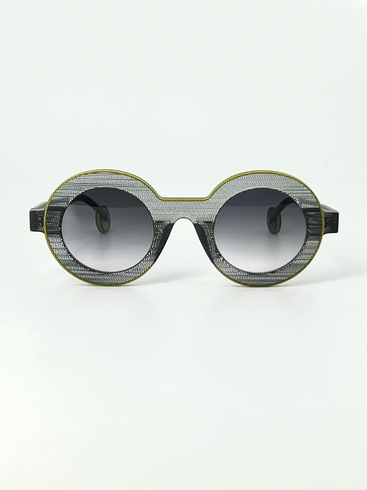 Joaquin, cristallo, grigio, giallo