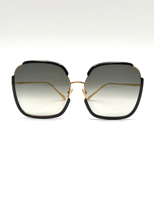 mod. NATALIA, nero, Linda Farrow, occhiale da Sole