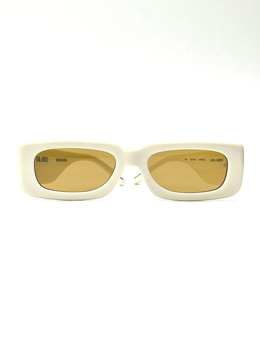 mod. MINI MARFA, bianco, The Attico, occhiale da Sole