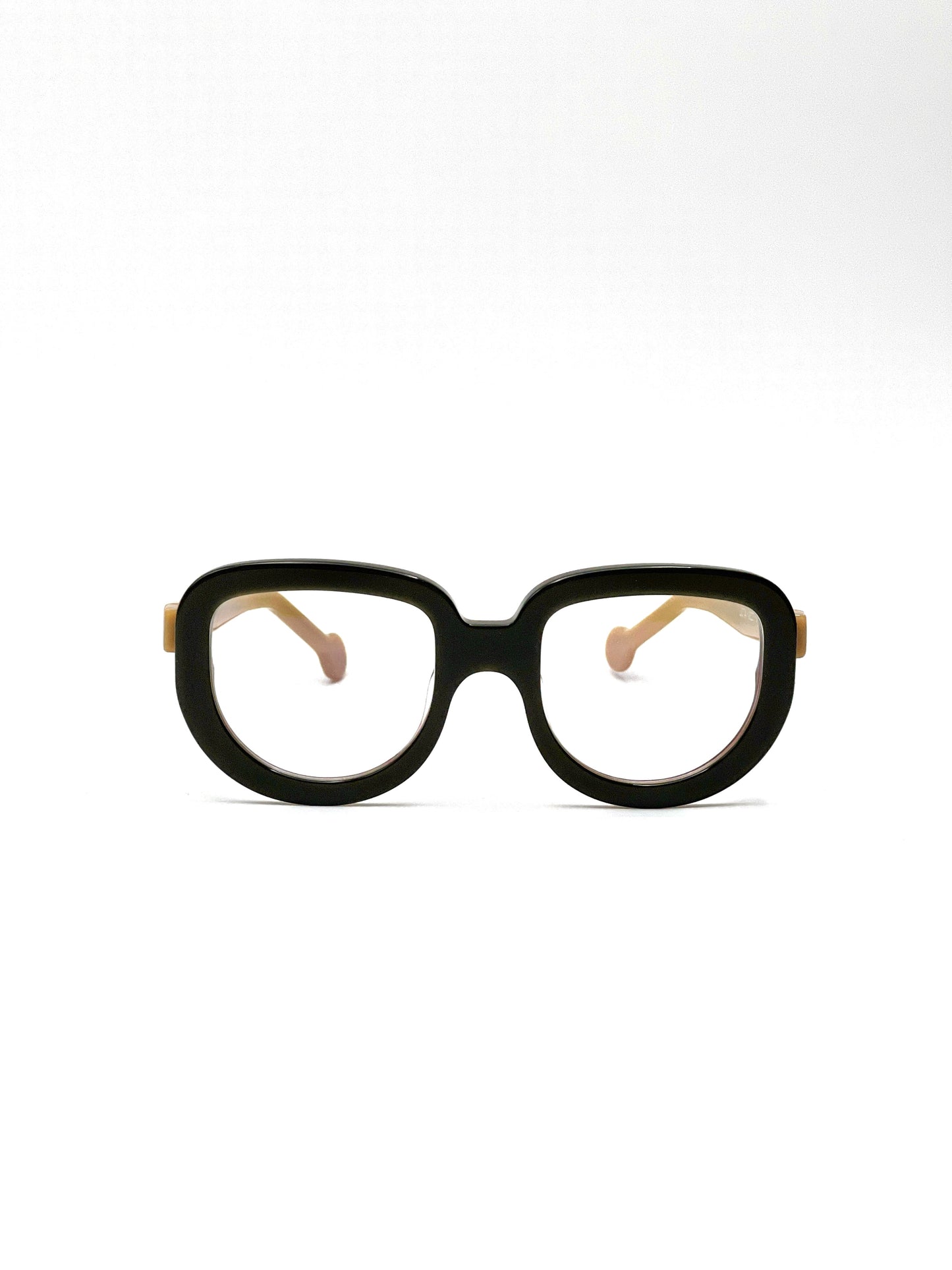 mod. Jota, verde, marrone e beige, Henau, occhiale da Vista