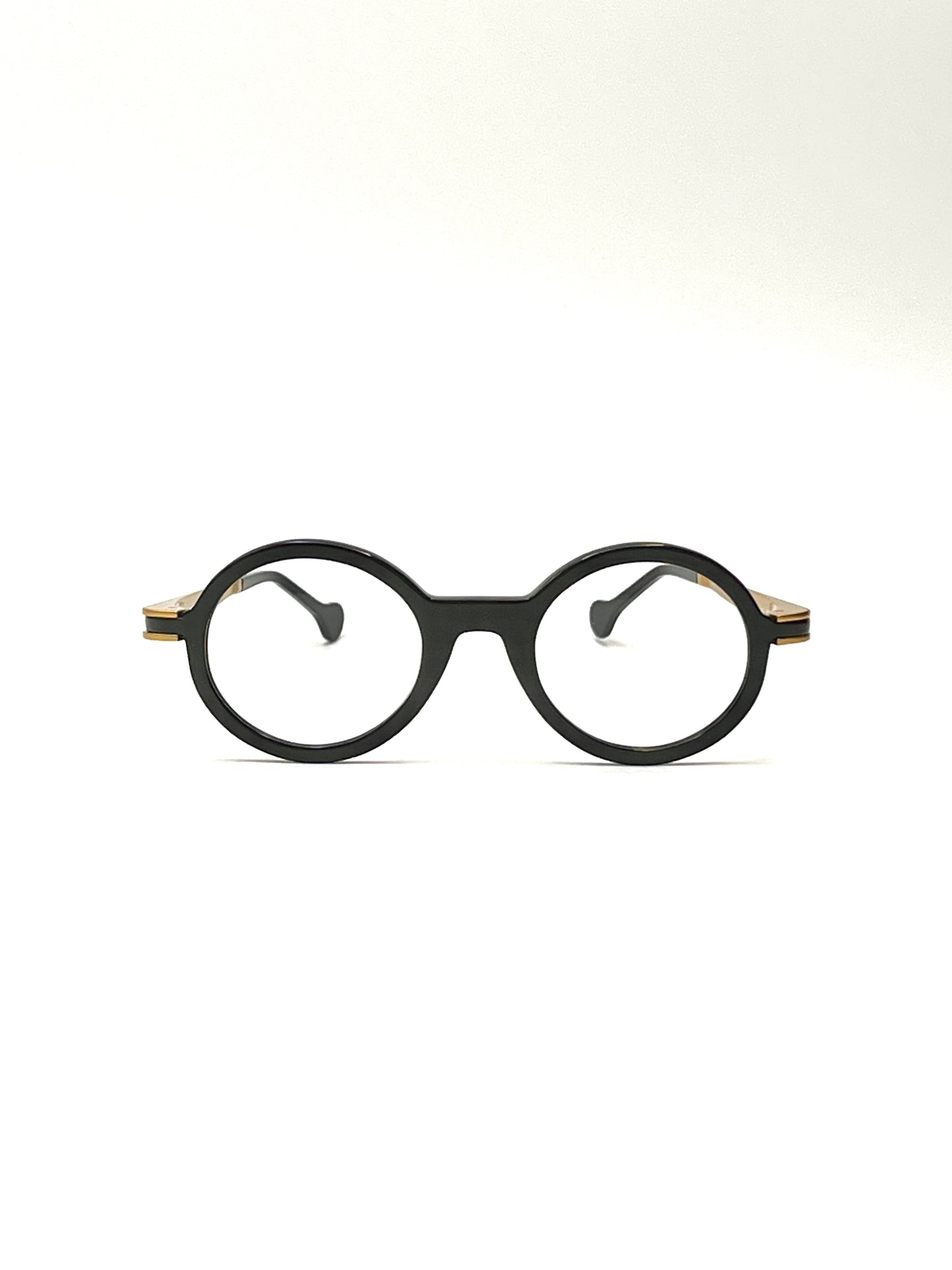 mod. Lunam, nero e oro , Henau, occhiale da Vista