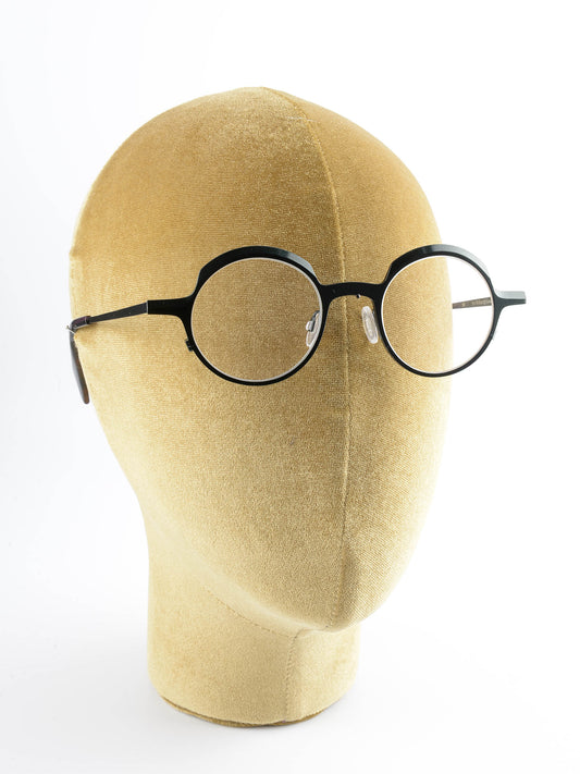 mod. Brilliant, verde british, Theo, occhiale da Vista