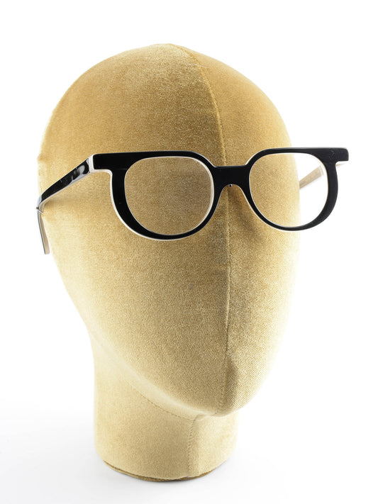 mod. Triton, nero e avorio, Henau, occhiale da Vista