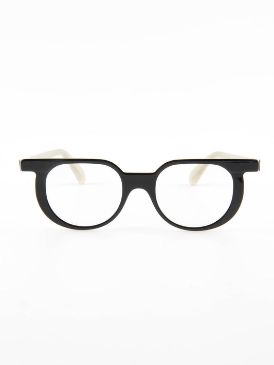 mod. Triton, nero e avorio, Henau, occhiale da Vista