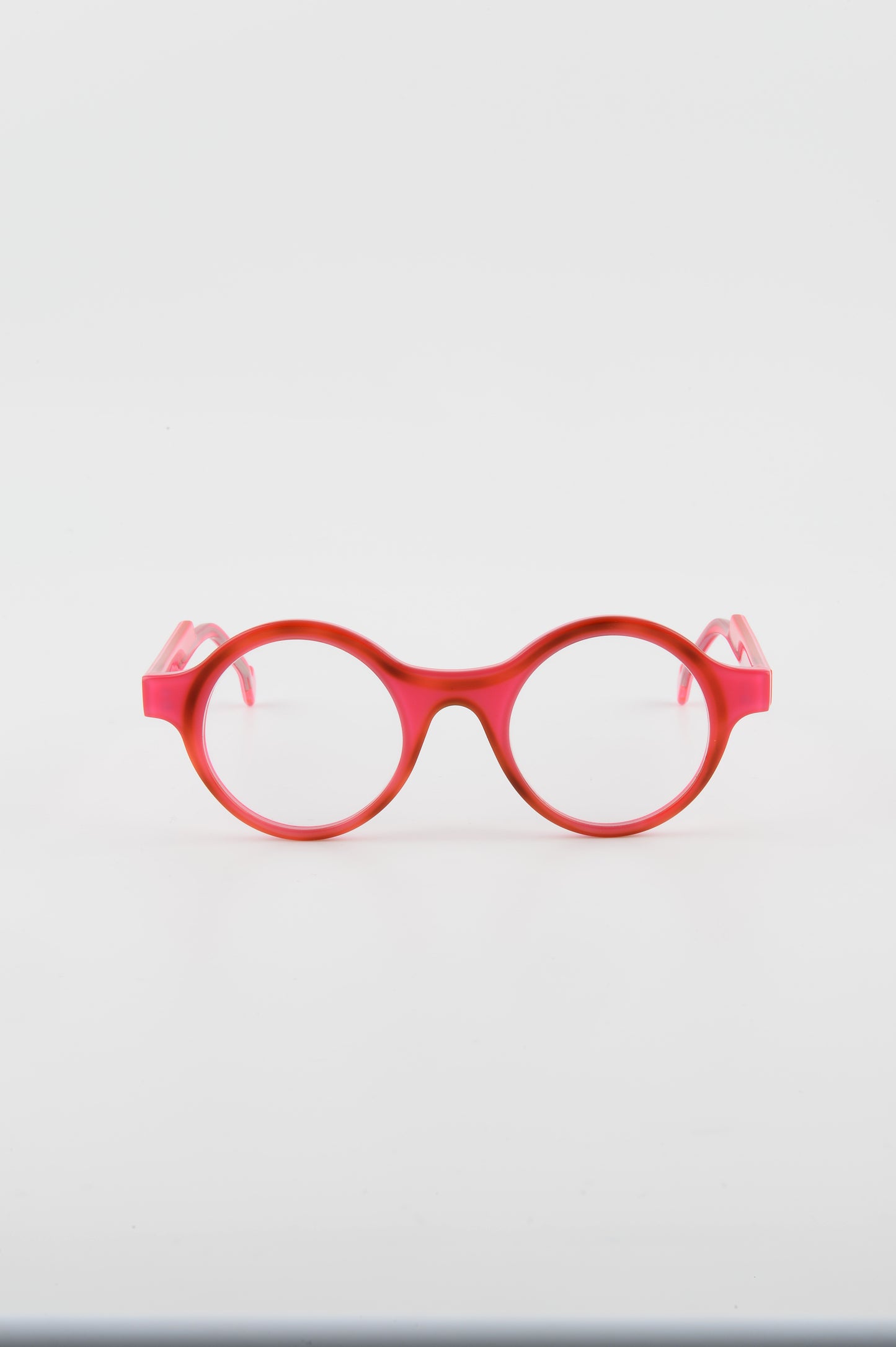 mod. Tetris 5, rosa fluo e avana, Theo, occhiale da Vista