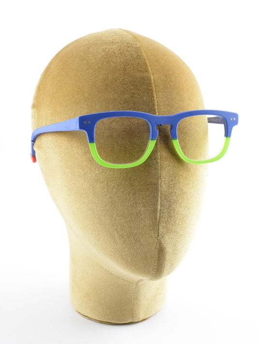 Mini be swag for kids, blu e verde fluo, Sabine be, occhiale da Vista