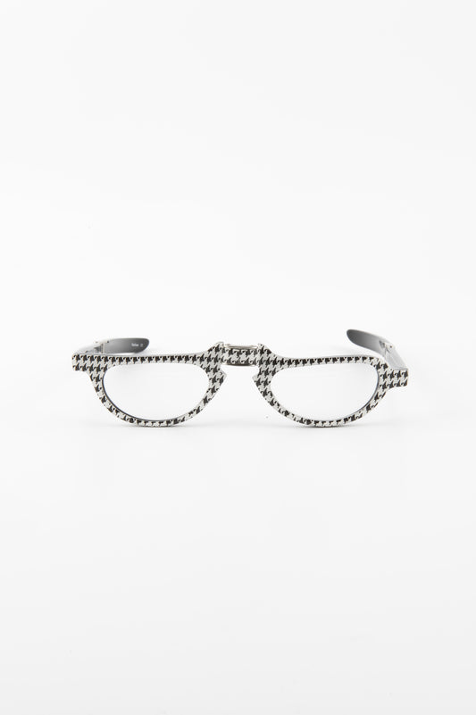 mod. Vito, pied de poule, Van&Bro, occhiale da Vista