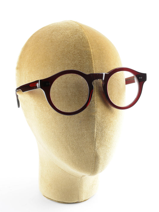 mod. 015, rosso burgundy, Van&Bro, occhiale da Vista