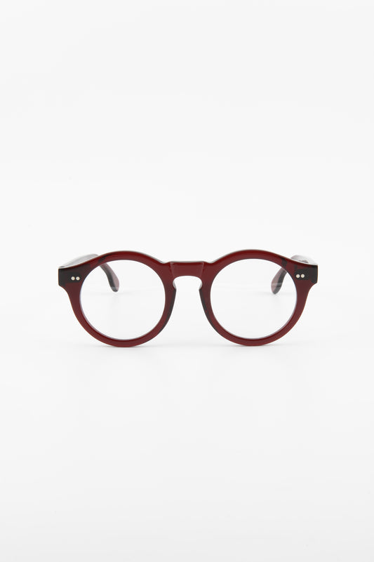 mod. 015, rosso burgundy, Van&Bro, occhiale da Vista