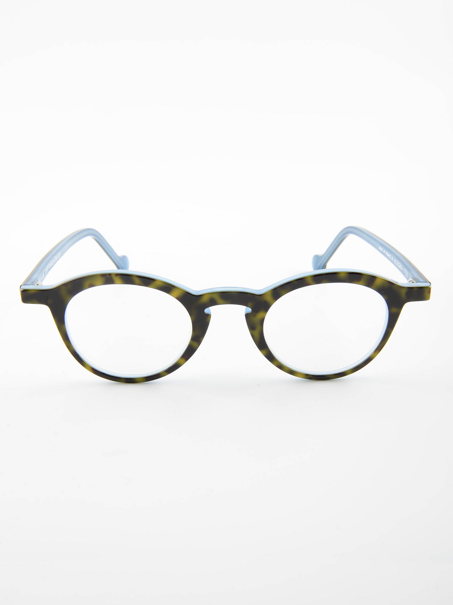 mod. Allegria, avana e azzurro, Anne&Valentin, occhiale da Vista