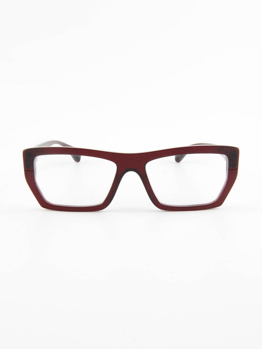 mod. Gavi, rosso burgundy, Jacques Durand, occhiale da Vista