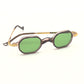 Eyepetizer Boca, marrone cristallo, aste oro