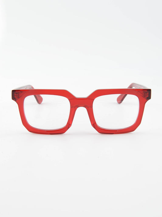 mod. 057, rosso, Van&Bro, occhiale da Vista