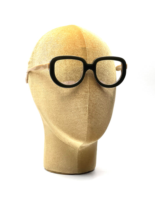 mod. Jota, verde, marrone e beige, Henau, occhiale da Vista