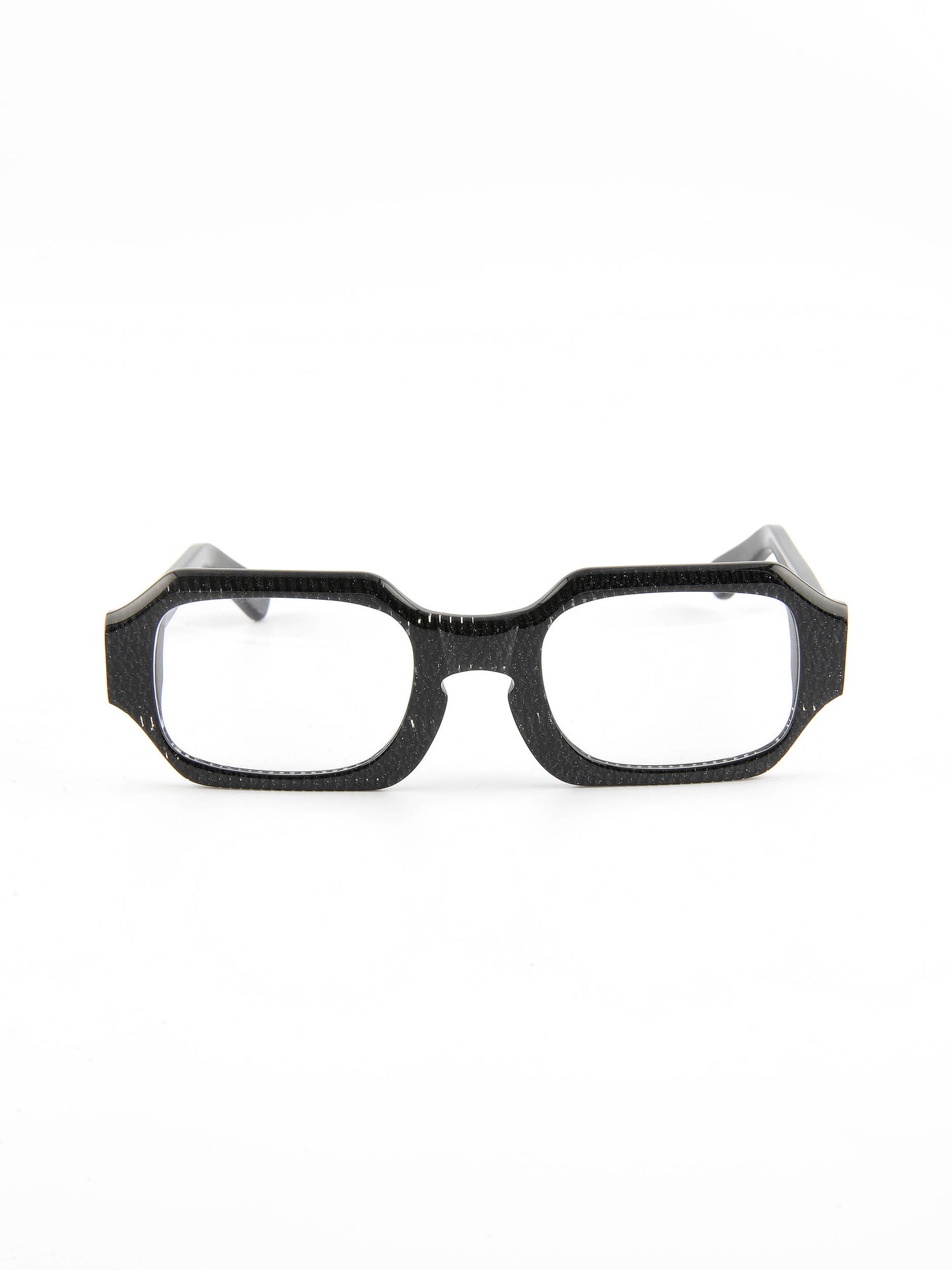 mod. 046, nero glitter, Van&Bro, occhiale da Vista