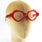 mod. 073, rosso rubino, Van&Bro, occhiale da Vista