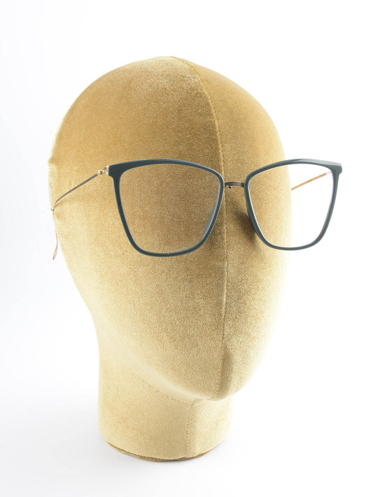 mod. Coco, oro e verde, Haffmans & Neumeister, occhiale da Vista