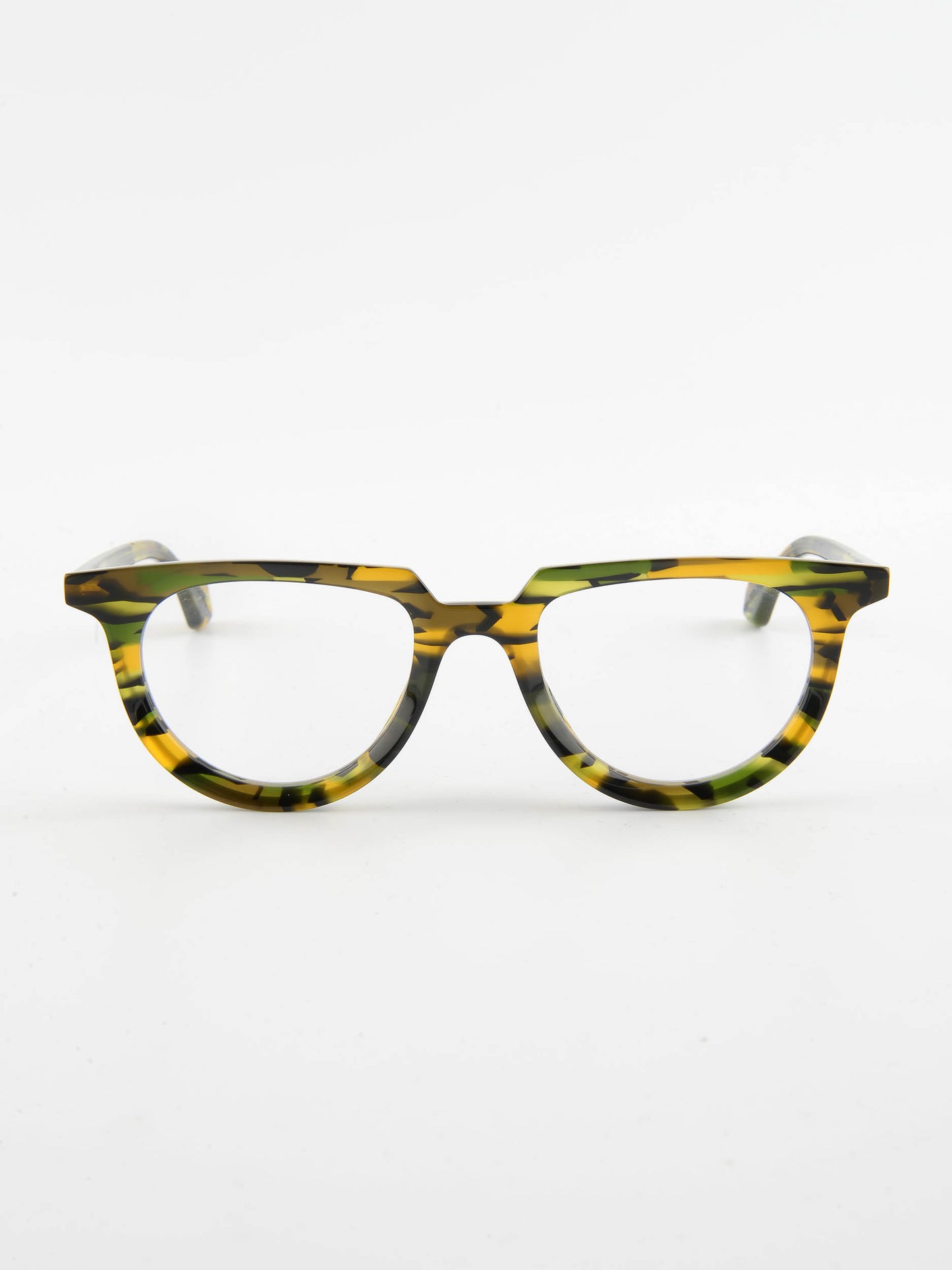 mod. Mille+85, verde e ambra, Theo, occhiale da Vista