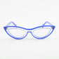 mod. be bikini line, cristallo e blu elettrico, Sabine be, occhiale da Vista