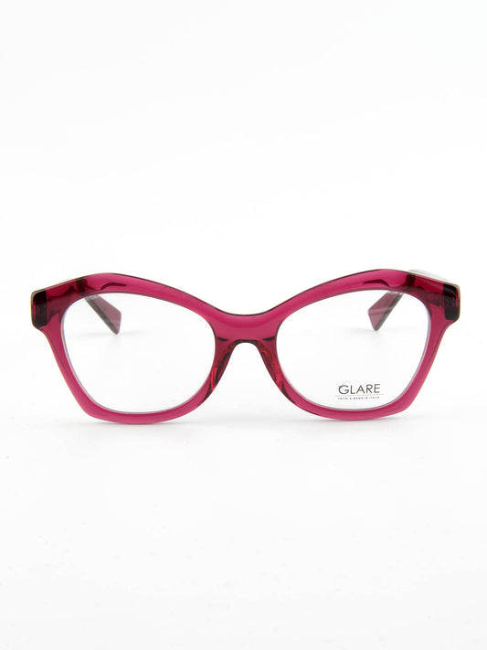 mod. Caterina, rosso burgundy, Glare, occhiale da Vista